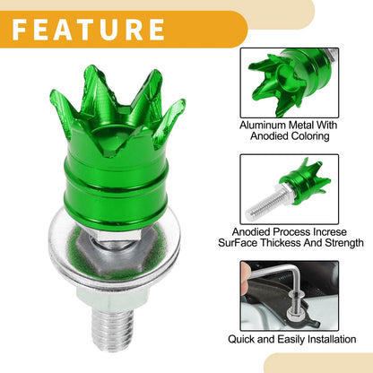 License Plate Screws Cover 40mm 4Pcs for Universal Motorcycle