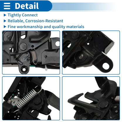 Hood Latch Assembly for Toyota Venza (2009-2015) 1 Pcs