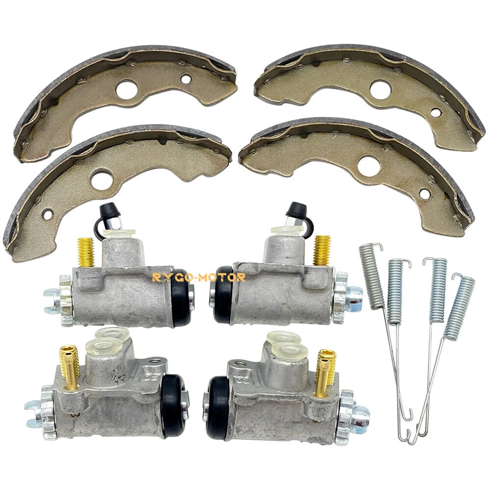 4 x Front Brake Wheel Cylinders With Shoes for Honda Foreman 400 TRX400FW 4x4