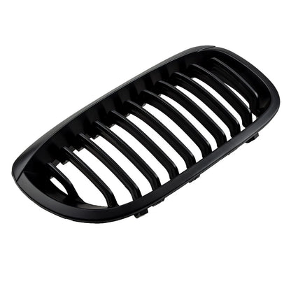 Matte Black Front Kidney Grille for BMW 3 Series E46 (2003-2006)