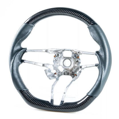 Carbon Fiber Leather Steering Wheel for Porsche 911, 718, Boxster, Cayman, Macan (2016-2023)