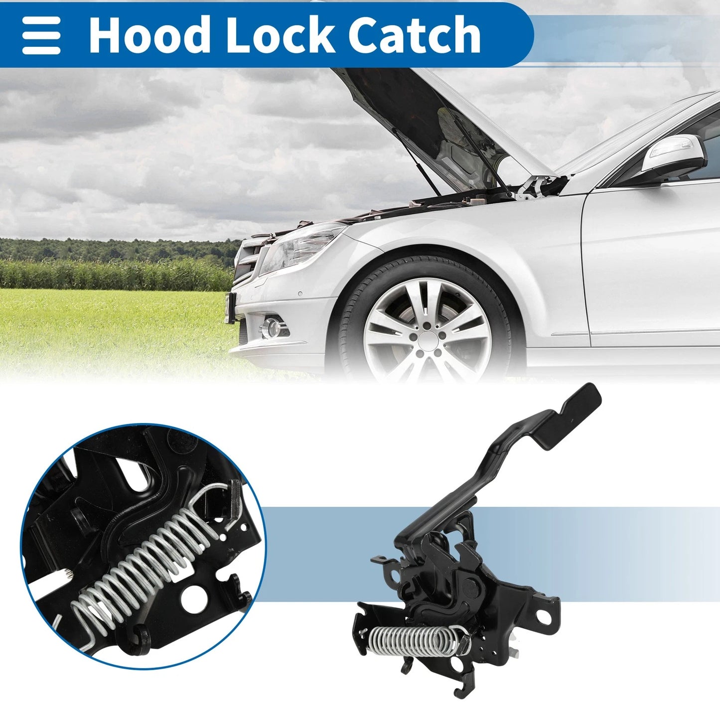 Hood Latch Assembly for Toyota RAV4 (2014-2019)