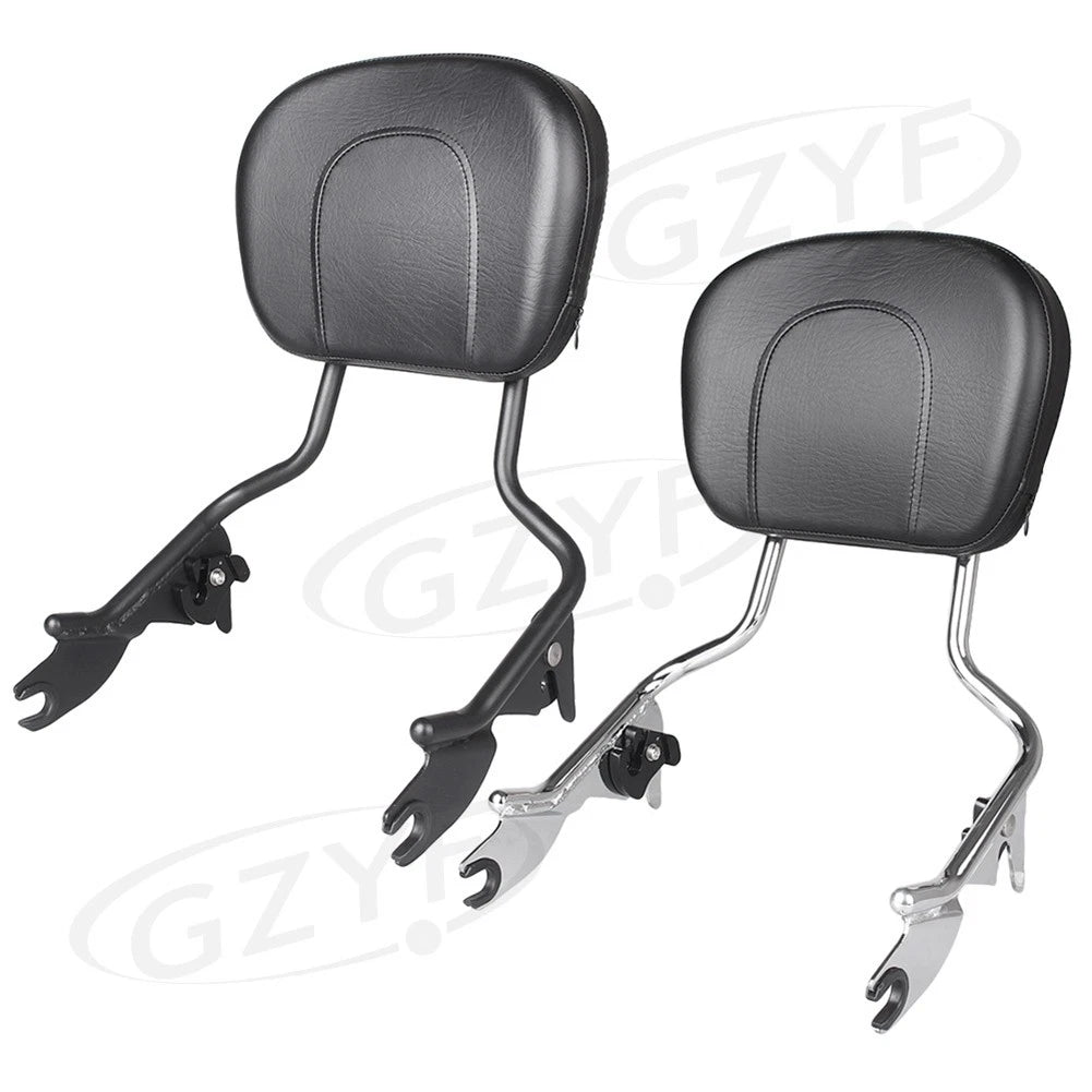 Sissy Bar Passenger Backrest for Road King Street Glide 2008-2016