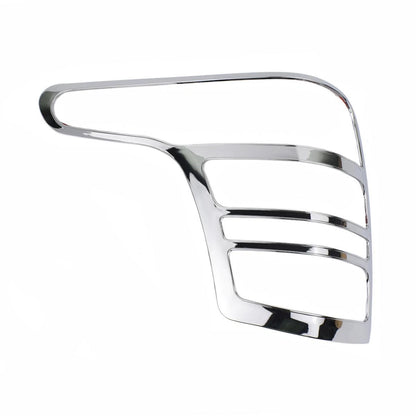 Tail Light Lamp Cover Trim Chrome Fits Mitsubishi L200 Triton Pickup 2015-18 D05