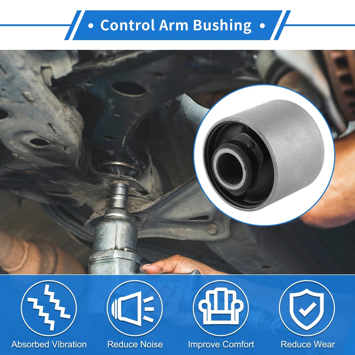 Control Arm Suspension Bushing for LEXUS LX450, TOYOTA (1995-1998)