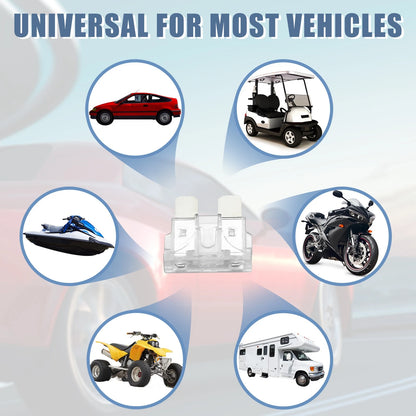 25A Low Profile Mini Fuse Adapter for Cars