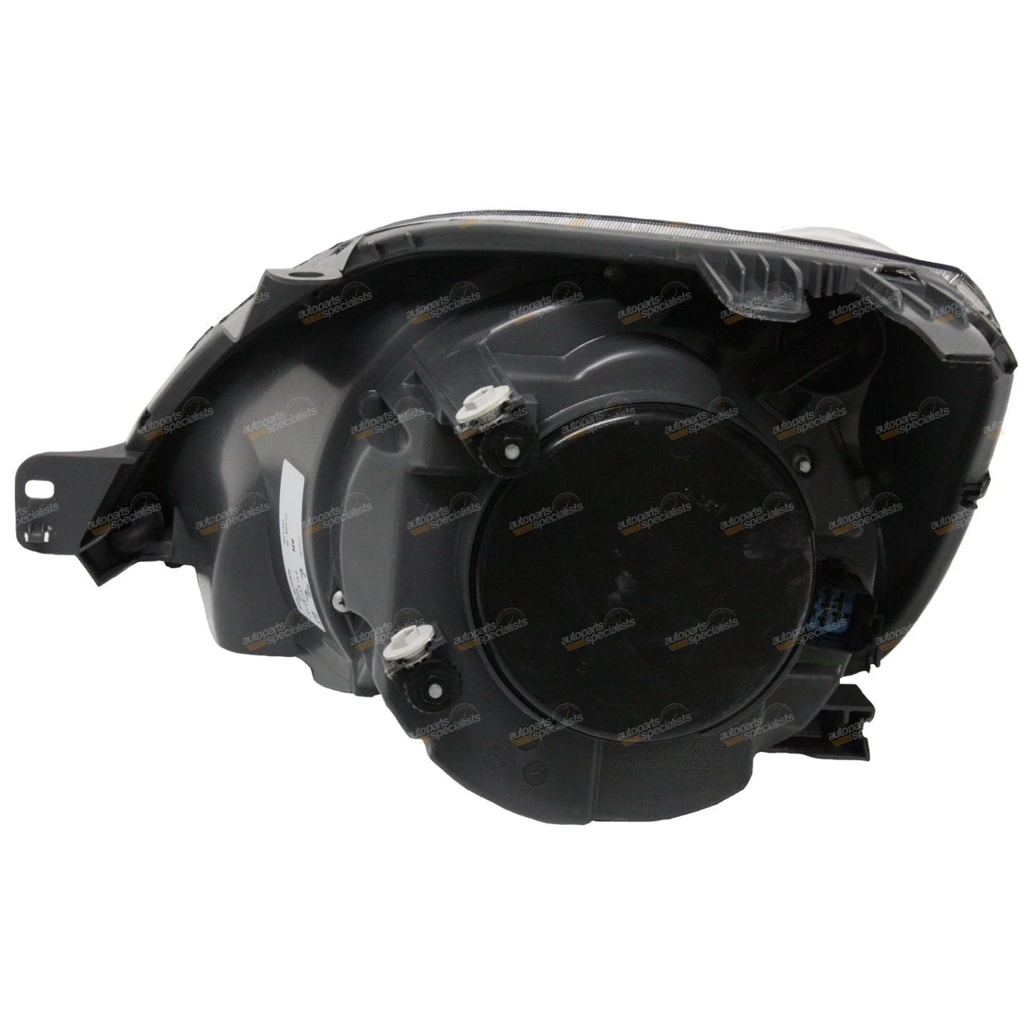 L/R Black Headlight for Ford Fiesta (2005-2008)