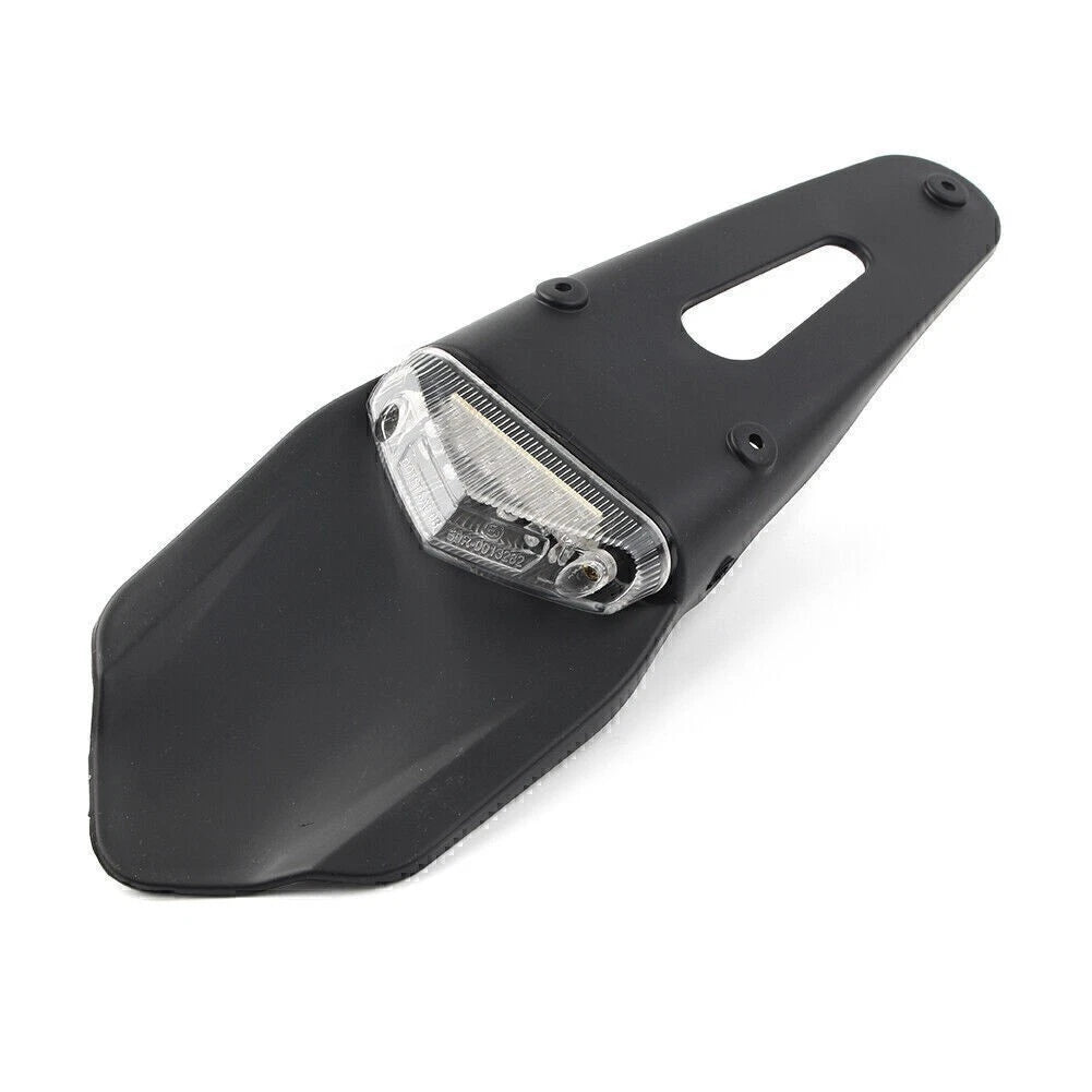 Clear Lens Rear Tail Light for Universal Motorcycle Dirt Bike