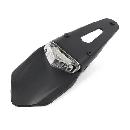 Clear Lens Rear Tail Light for Universal Motorcycle Dirt Bike