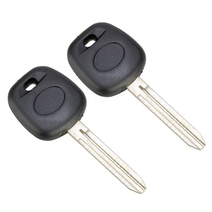 2 x Key Blank Housing for Toyota Highlander, Corolla, Camry, Solara (2001-2023)