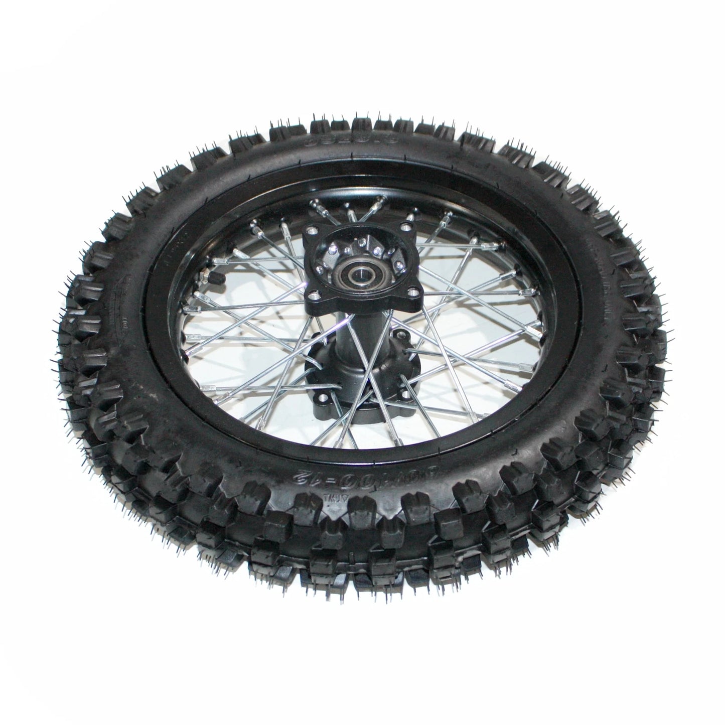 15mm 14" Front + 12" Rear Wheel Rim Tire for PIT PRO Dirt Bike