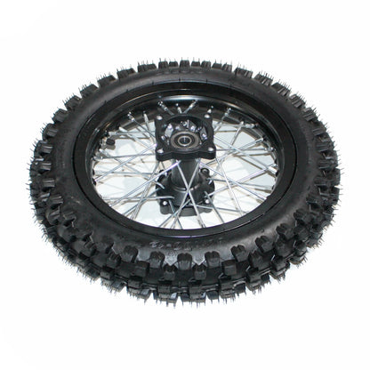 15mm 14" Front + 12" Rear Wheel Rim Tire for PIT PRO Dirt Bike