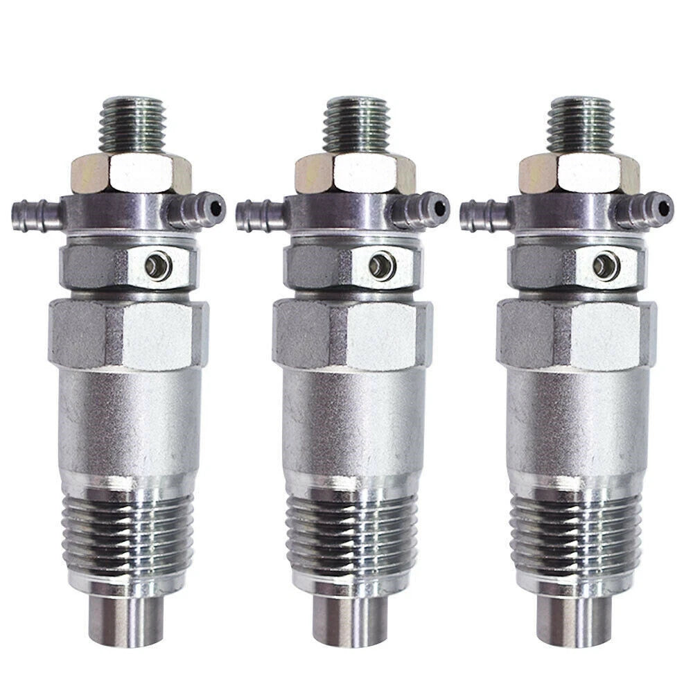 3 x Fuel Injectors for Kubota V1702 D1402 V1902 Engine