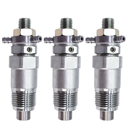 3 x Fuel Injectors for Kubota V1702 D1402 V1902 Engine
