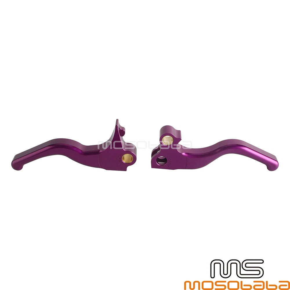 Purple Brake Clutch Lever for Harley Touring Street Glide Road Glide (1996-2007)