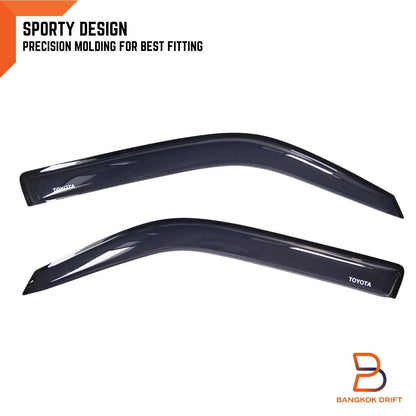 Weather Shield Window Visor Rain Guard for Toyota Hiace Commuter (2020-2025)