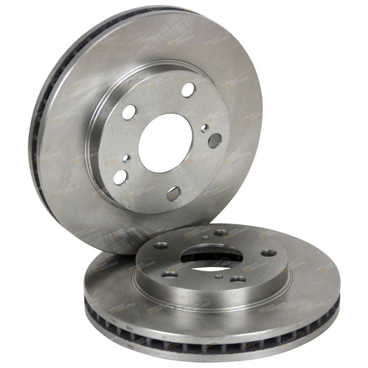 2 x Front Disc Brake Rotors for Toyota Camry VZV21 2.5L V6 (1988–1993)