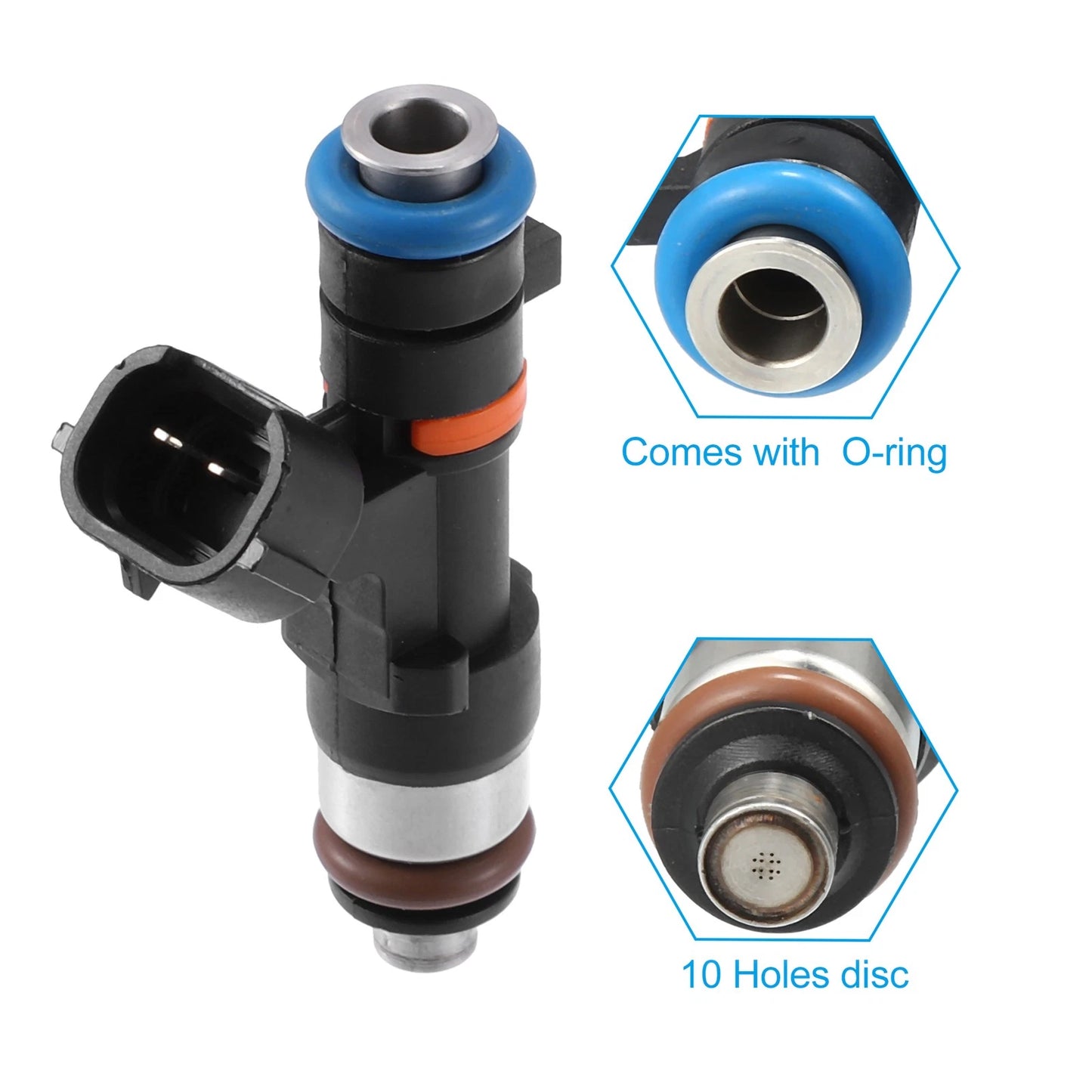 Fuel Injector Nozzle Flow Matched for Nissan Pathfinder, Xterra (2005-2015)