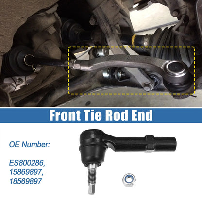 2 x Front Links Suspension Tie Rod End for Buick Enclave (2008–2017)