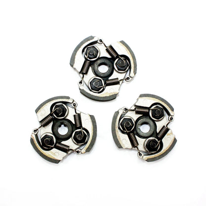 3 x Shoes Centrifugal Clutch Plate for 47cc 49cc Mini Pocket PIT Quad ATV