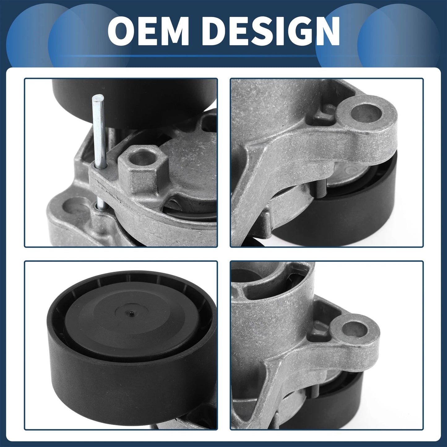 Belt Tensioner for BMW 328d 2.0L L4 Diesel (2014-2018)