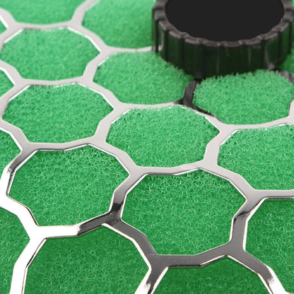 1x Green 3" High Flow Washable Mushroom Air Intake Filter for Car