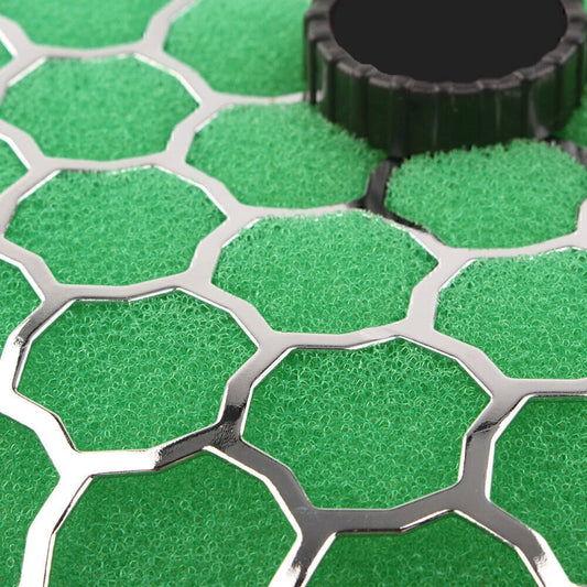 1x Green 3" High Flow Washable Mushroom Air Intake Filter for Car