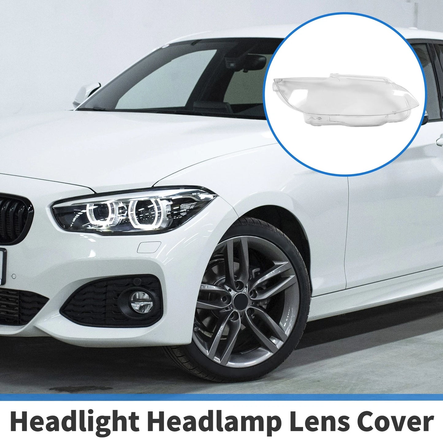 Car Front Right Headlight Lens Cover for BMW M3 E92 (2007-2013)