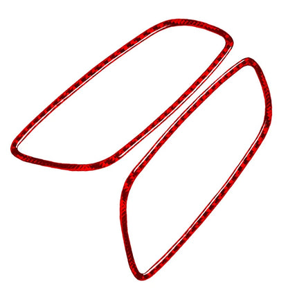 Red Interior Door Grab Handle Bowl Trim Cover for Audi TT TTS TTRS (2008-2014)