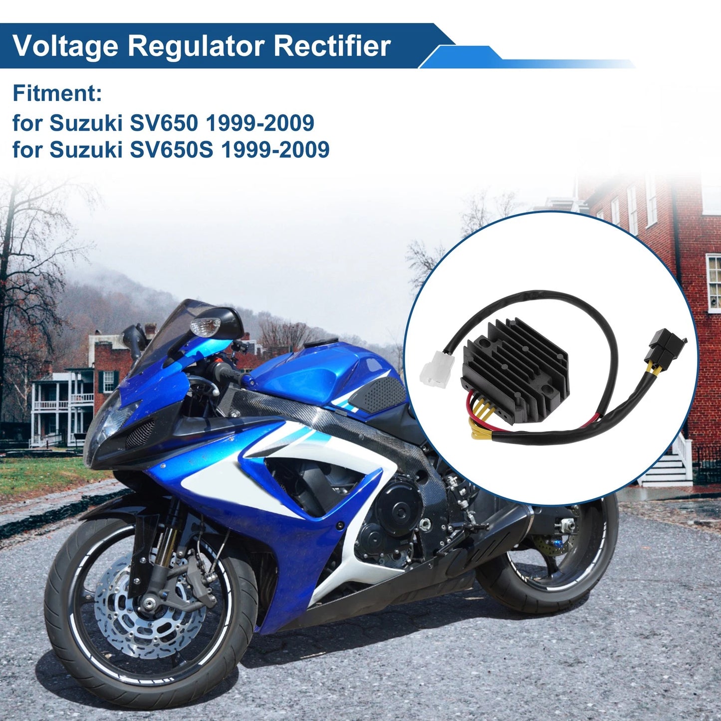 Voltage Regulator Rectifier for Suzuki SV650 (1999-2009)
