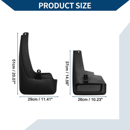 Mud Flaps Splash Guards 1 Set for Nissan Armada Patrol (2023)