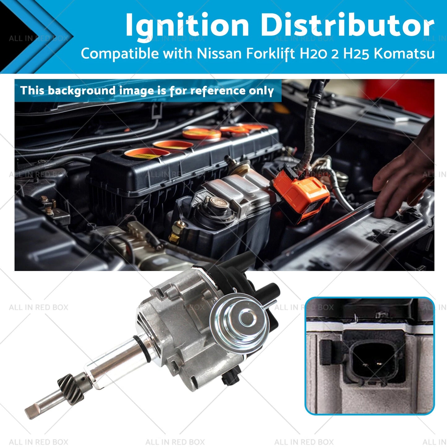 Ignition Distributor for Nissan Forklift H20-2 H25