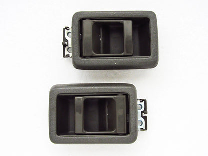 Inner Door Handle Pair for Nissan Navara D21 Pickup (1997-2001) Brown Interior