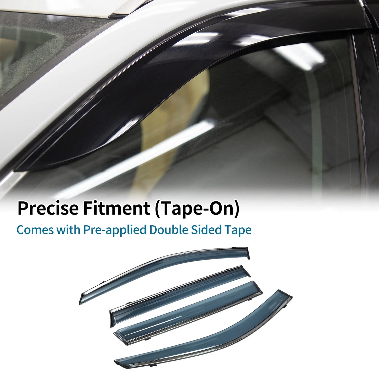 Window Deflectors  Side Vent Visors for Subaru Outback (2010-2014)