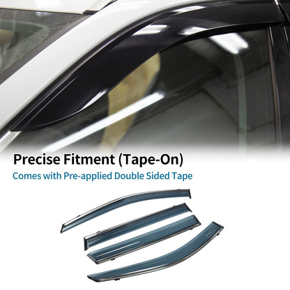 Window Deflectors  Side Vent Visors for Subaru Outback (2010-2014)