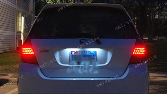 2 x 18 LED License Plate Lights for Honda Jazz, Odyssey, CR-V, FR-V (2001-2023)
