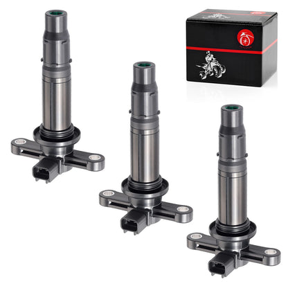 Set of 3 Ignition Coils for Yamaha YXZ1000R EPS SS/SE 2016-2024