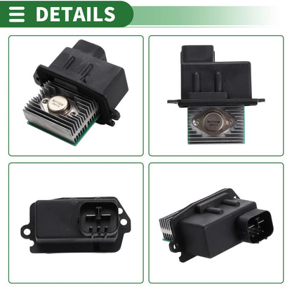 Blower Motor Resistor for Ford Explorer (1998-2001)