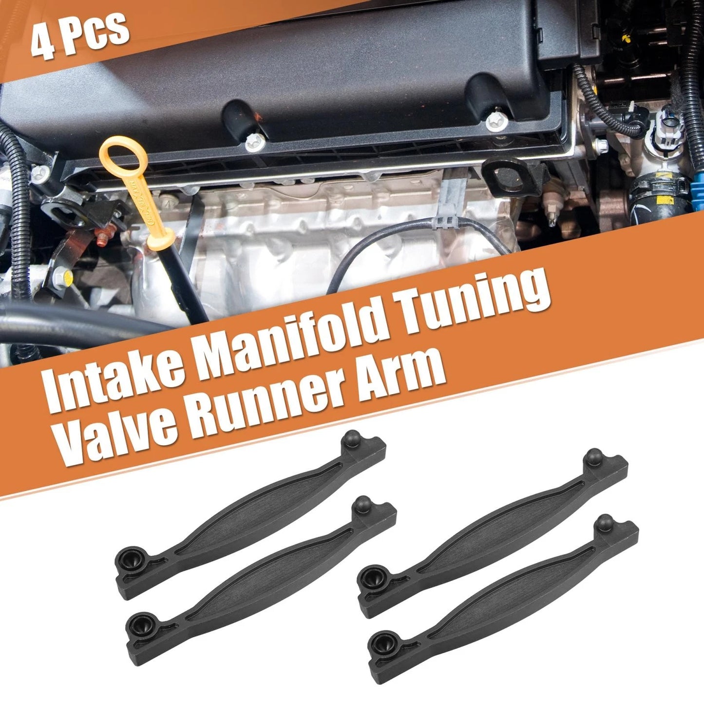 4x Intake Manifold Tuning Valve Runner Arm for Cruze 1.8L (2011-2016)