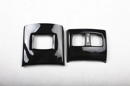 Glossy Black Rear AC Vent Cover Trim for Lexus ES300h ES350 (2013–2018)