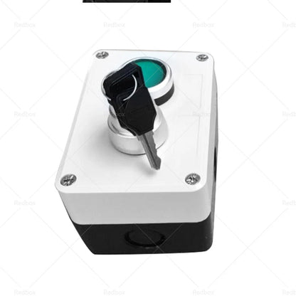 Weatherproof Push Button Switch with Key for Gate Opener