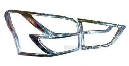 Chrome Tail Light Surround Covers for Isuzu MU-X (2013-2015)