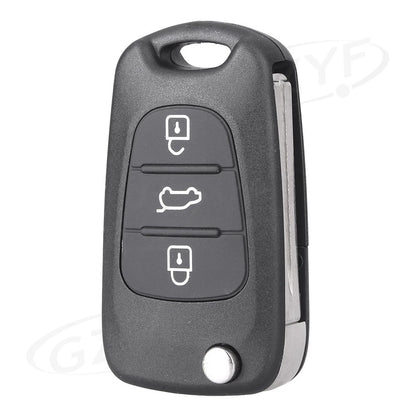 3-Button Remote Key Fob Shell Cover for KIA K2 K5 (2011-2020)