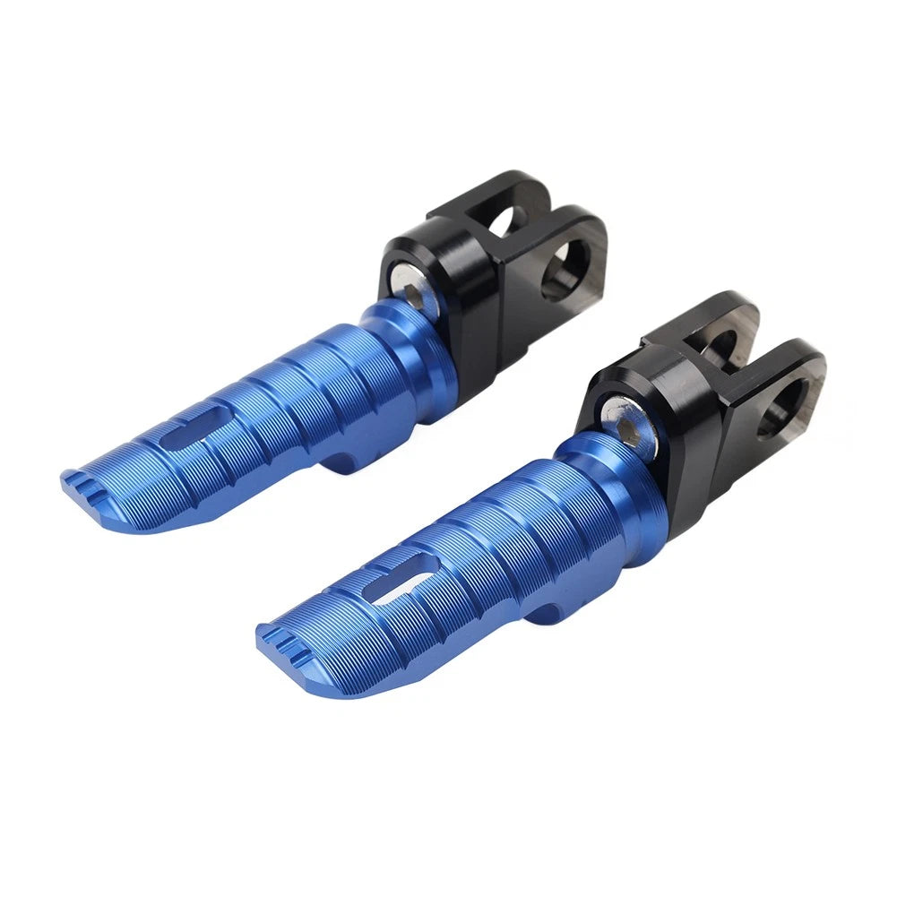Blue Footrests Pegs for CFMoto 450NK 2023-2024, 675SS 2024, 125 ST 2020-2024