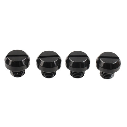 4PCS M10 Motorcycle Mirror Hole Blanking Plugs Screws Caps