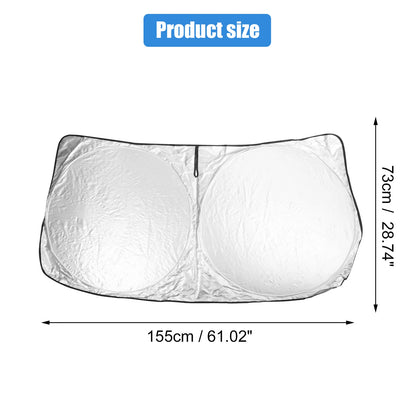Foldable Windshield Sun Shade 155x73cm for Ford Explorer (2020-2022)