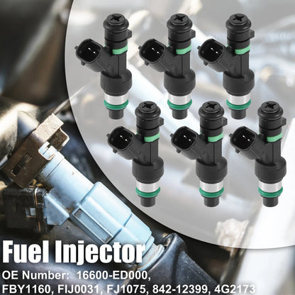 6 x Fuel Injector Replacement for Infiniti G25 (2011-2012)