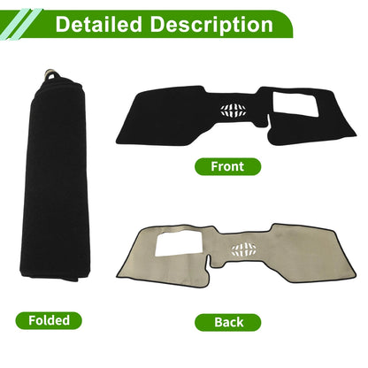 Dashboard Cover Black for Mazda CX-60 2021 (1 Pcs)