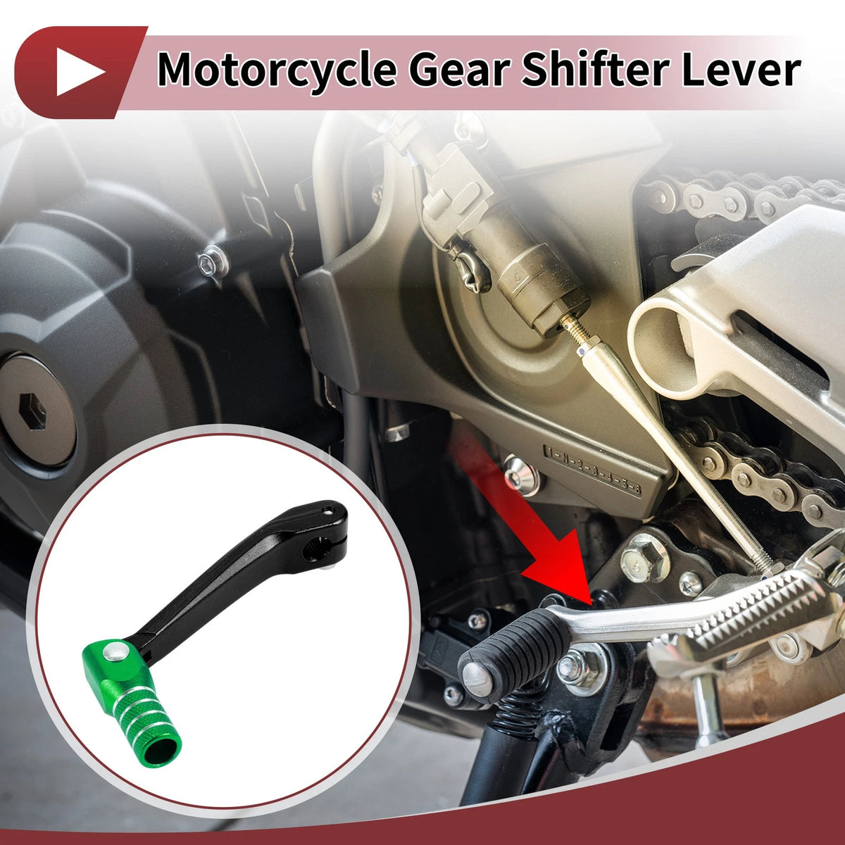 Folding / 1 Pcs / Gear Shifter Lever for Honda CRF150F (2003–2017)