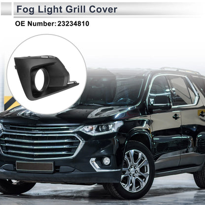 1 Pc Front Right Fog Light Grill for Chevrolet Traverse (2018 - 2019)